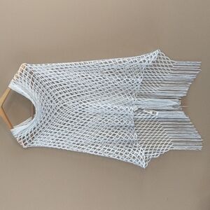 $5 with bundle NWT everywear white shall with tassels shimmery sparkles